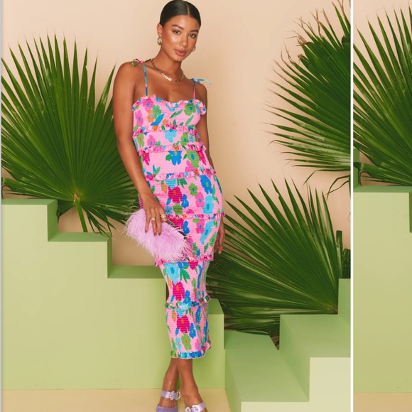 Show Me Your MuMu Dresses & Skirts - Show me your mumu stella smocked dress